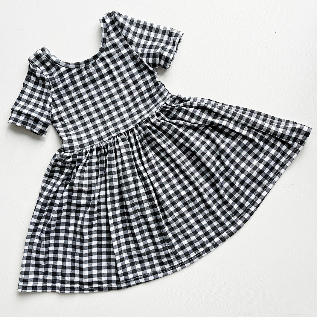 Checkmate swing dress