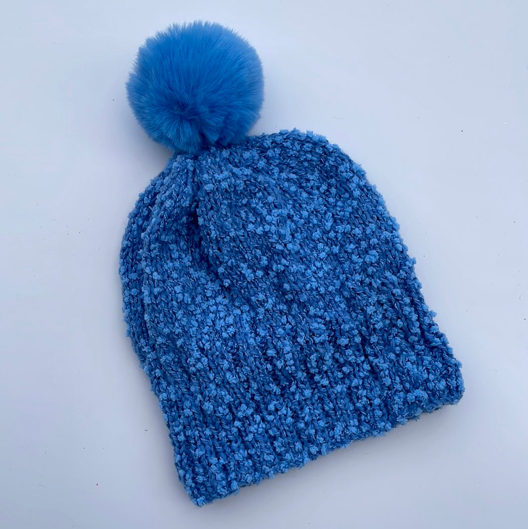 Hand knitted hat 2-3yrs