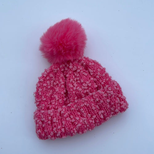 Hand knitted hat 0-3m